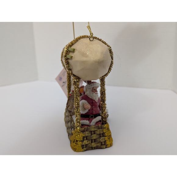 John Grossman Collection Santa Zeppelin Airship Ornament Kurt S. Adler NEW TAGS - Picture 5 of 8